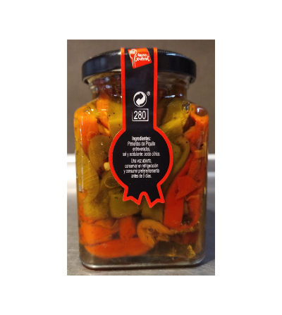 PIMIENTO DE PIQUILLO EN TIRAS