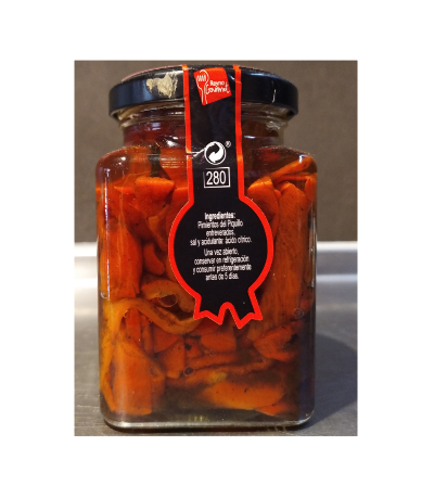 PIMIENTO DE PIQUILLO EN TIRAS