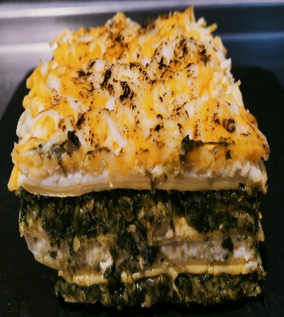 LASAÑA DE ESPINACAS