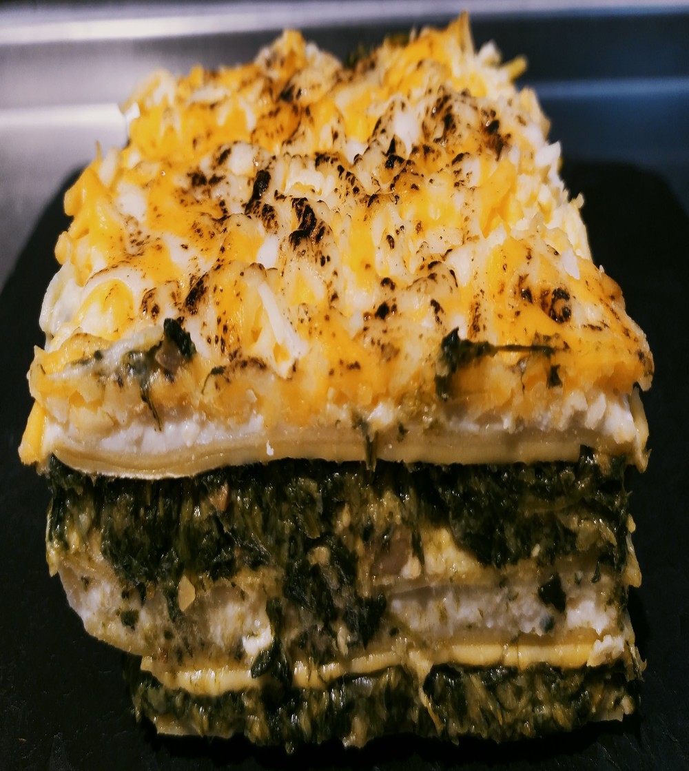 LASAÑA DE ESPINACAS