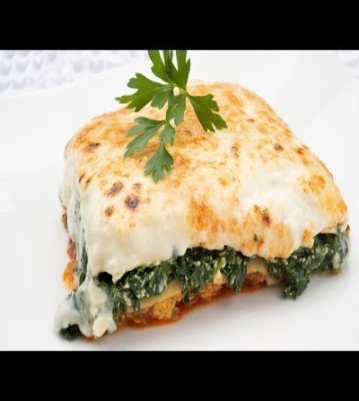 LASAÑA DE ESPINACAS