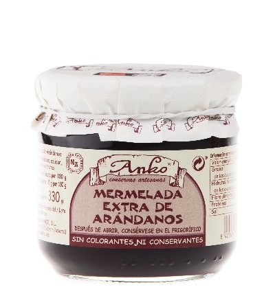 MERMELADA EXTRA DE ARANDANOS