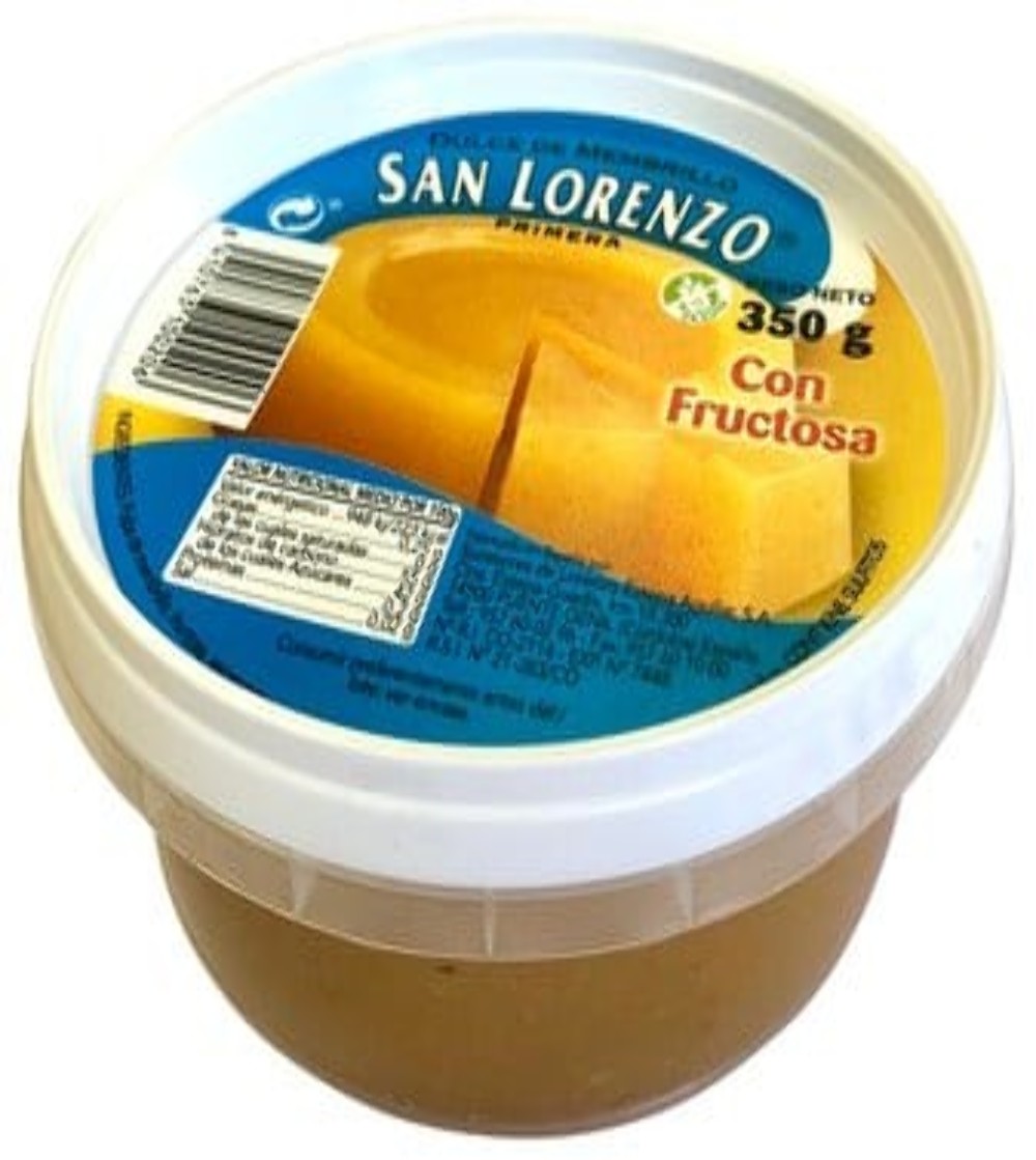 DULCE DE MEMBRILLO SAN LORENZO CON FRUCTOSA
