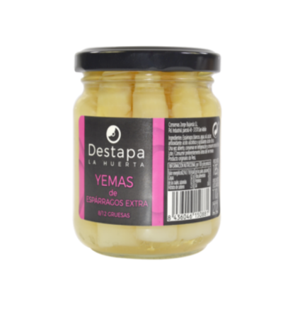 YEMAS DE ESPARRAGO DESTAPA
