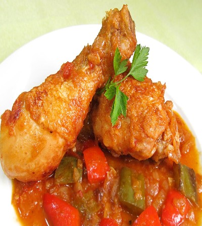 POLLO CON VERDURAS