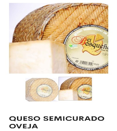 QUESO DE OVEJA SEMI-CURADO